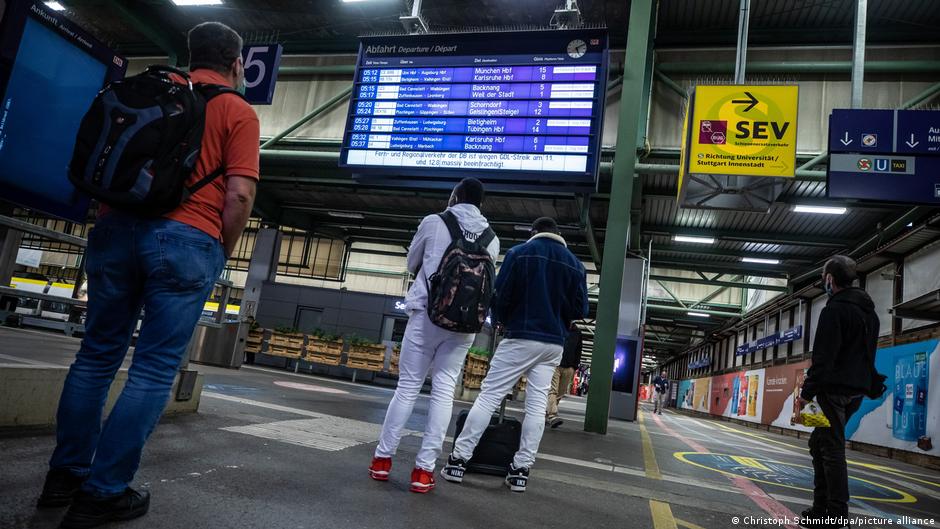 Der Schienenverkehr Kapitulierte Vor Dem Streik In Deutschland Bludan